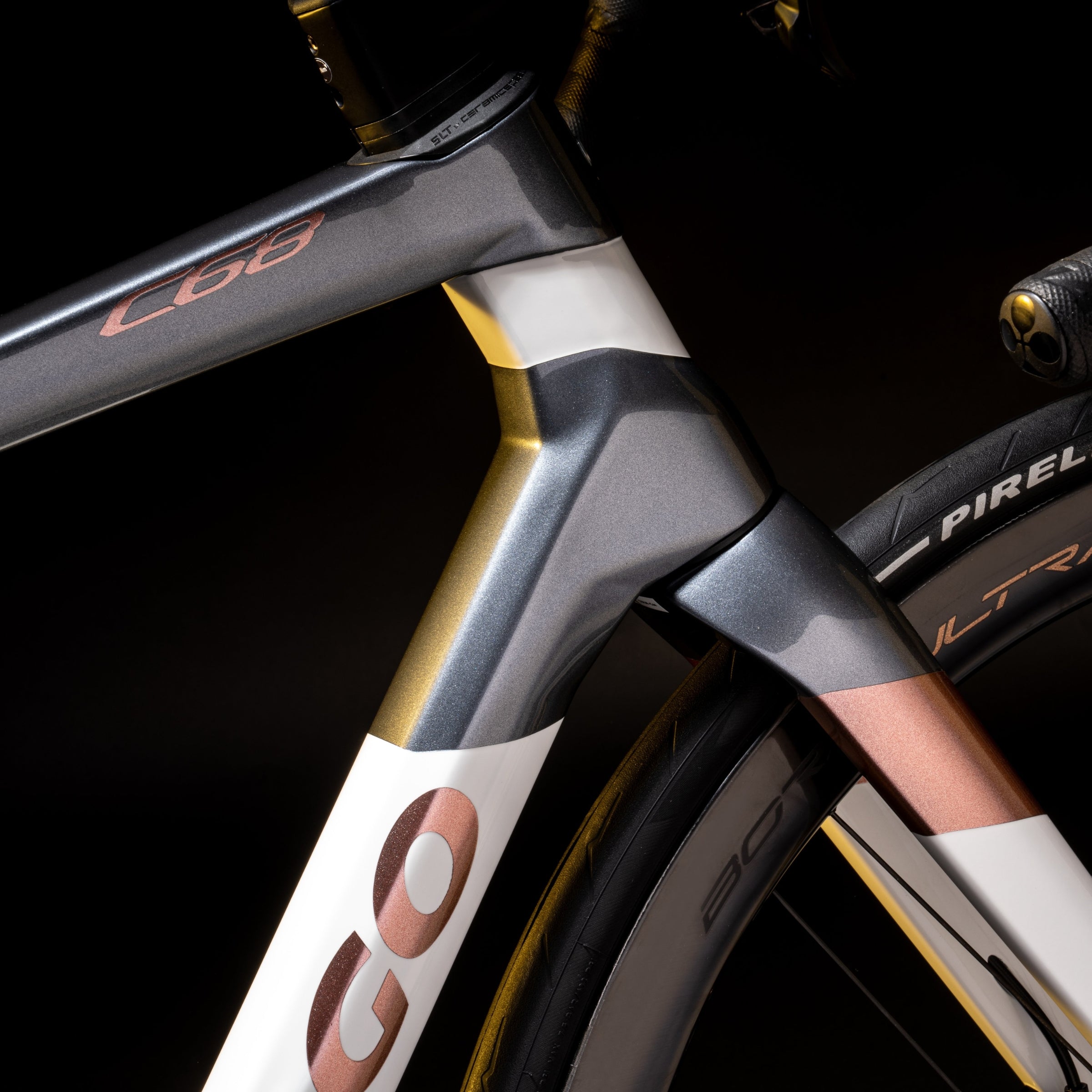 Colnago C68 Road 2024 Disc (Farbe HRGG) – Komplettaufbau