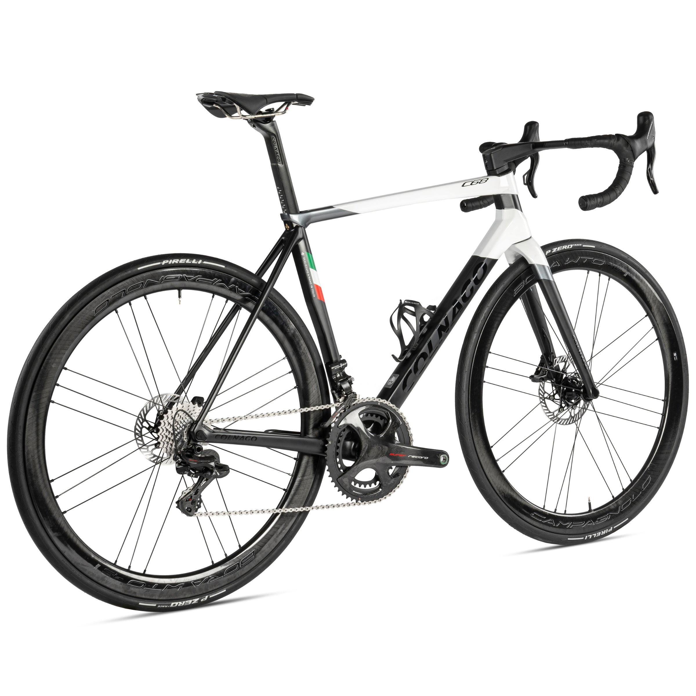 Colnago C68 Road 2024 Disc (Farbe HRWH) – Komplettaufbau