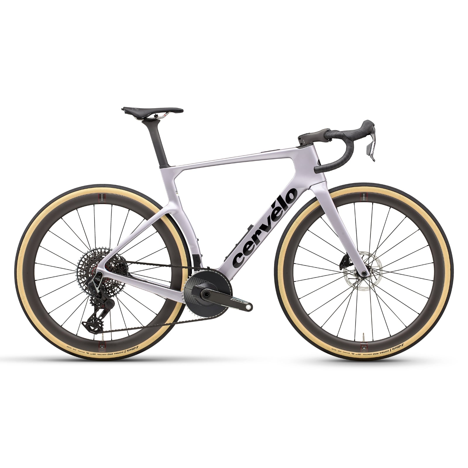 Cervélo Aspero-5 Force AXS 1 (Farbe Royal Mercury / Grau) Gravelbike – Komplettaufbau
