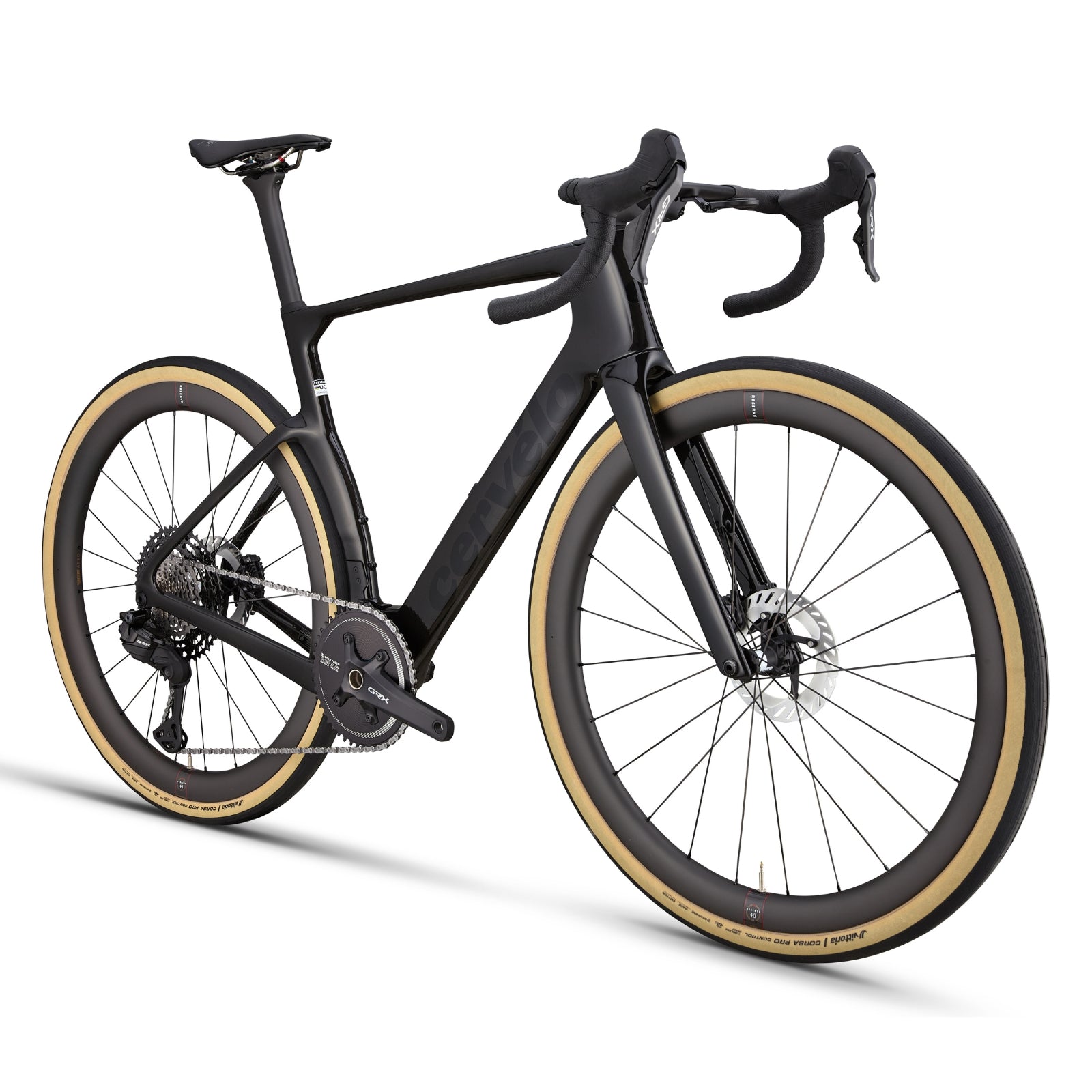 Cervélo Aspero-5 GRX RX825 Di2 1 (Farbe Five Black / schwarz) Gravelbike - Komplettaufbau