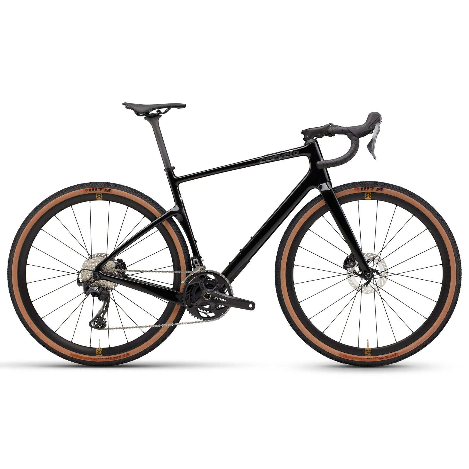 Cervélo Aspero GRX RX820 (Kleur Black/Charcoal/Zwart) Gravel Bike - Complete bouw