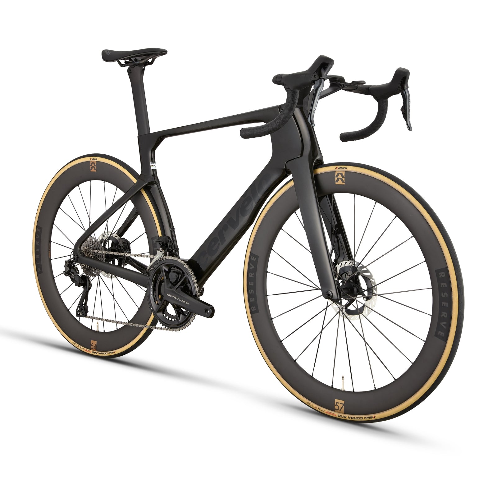 Cervélo S5 Force AXS (Farbe: Five Black) Rennrad - Komplettaufbau