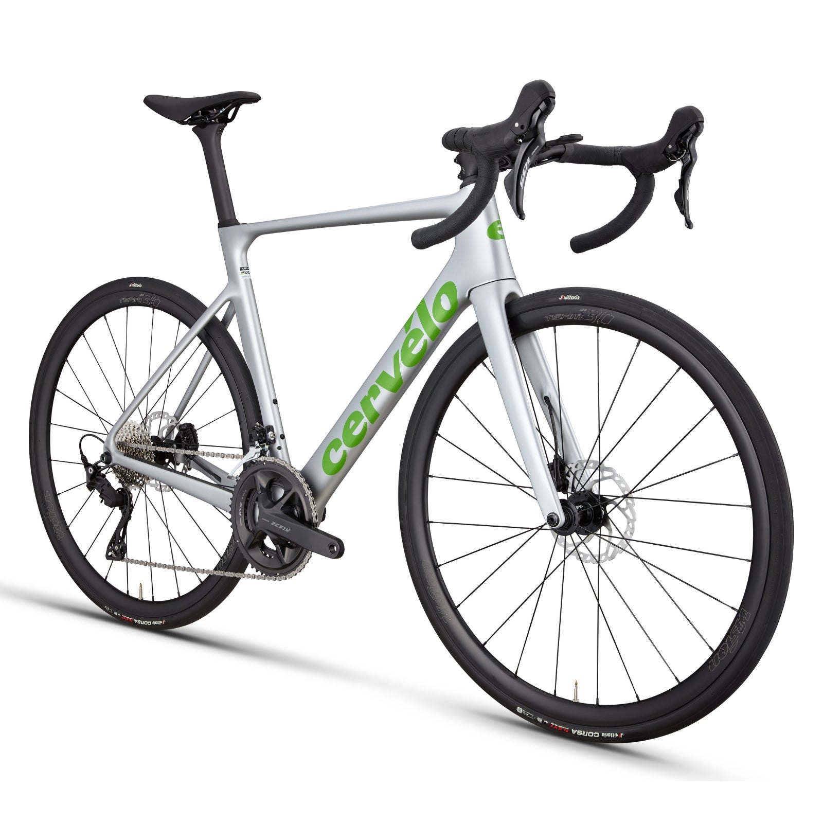 Cervélo Soloist 105 (Kleur Serpentine / wit) Racefiets - Complete bouw