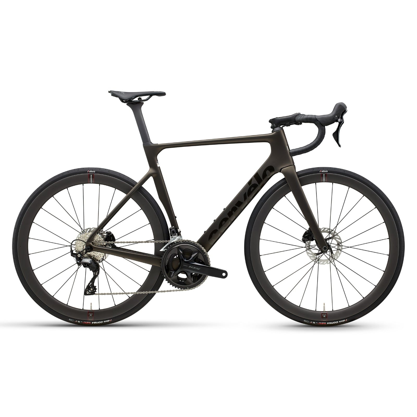 Cervélo Soloist 105 Race (Farbe Dark Slate / Schwarz) Rennrad –  Komplettaufbau