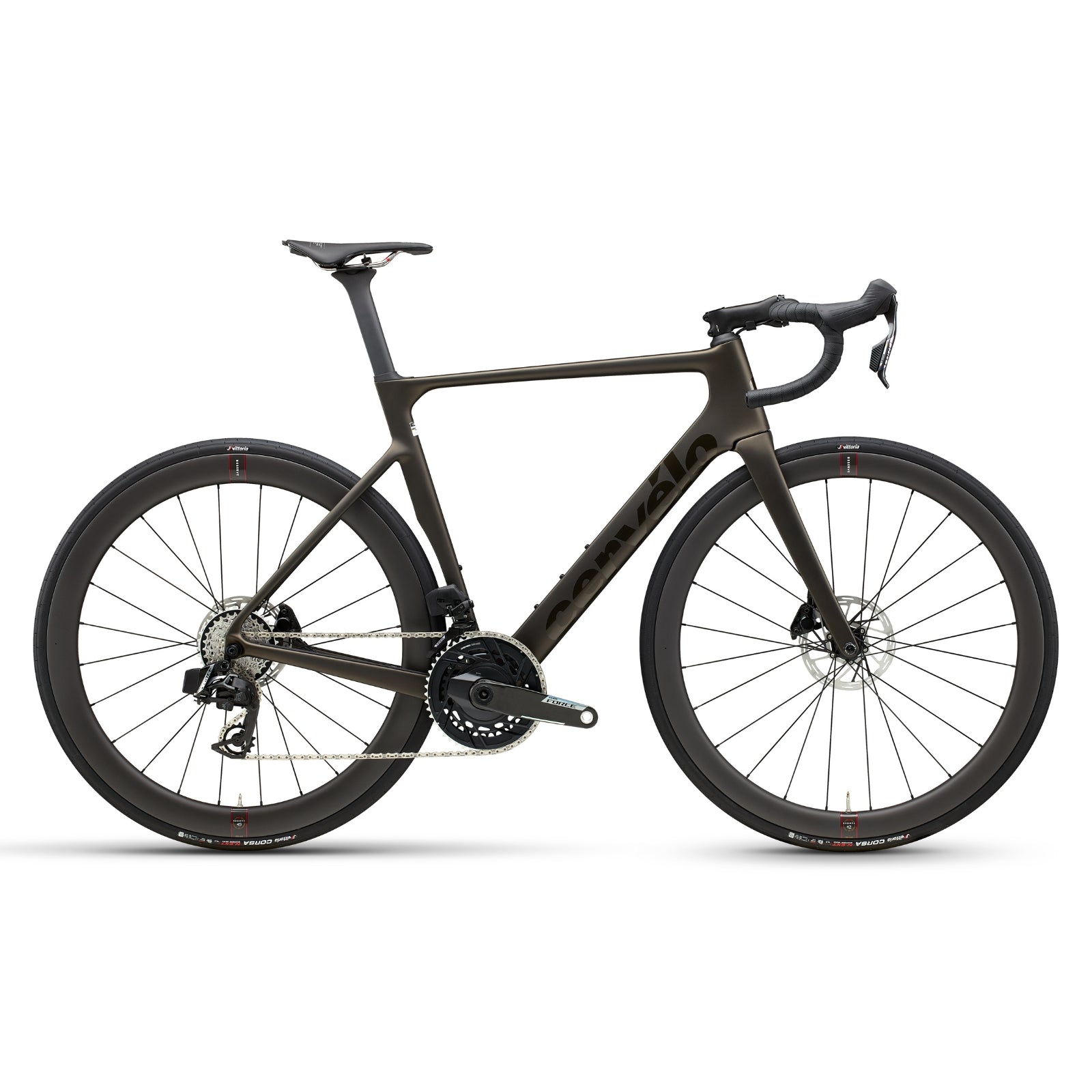 Cervélo Soloist Force AXS (Kleur Dark Slate / zwart) Racefiets - Complete bouw