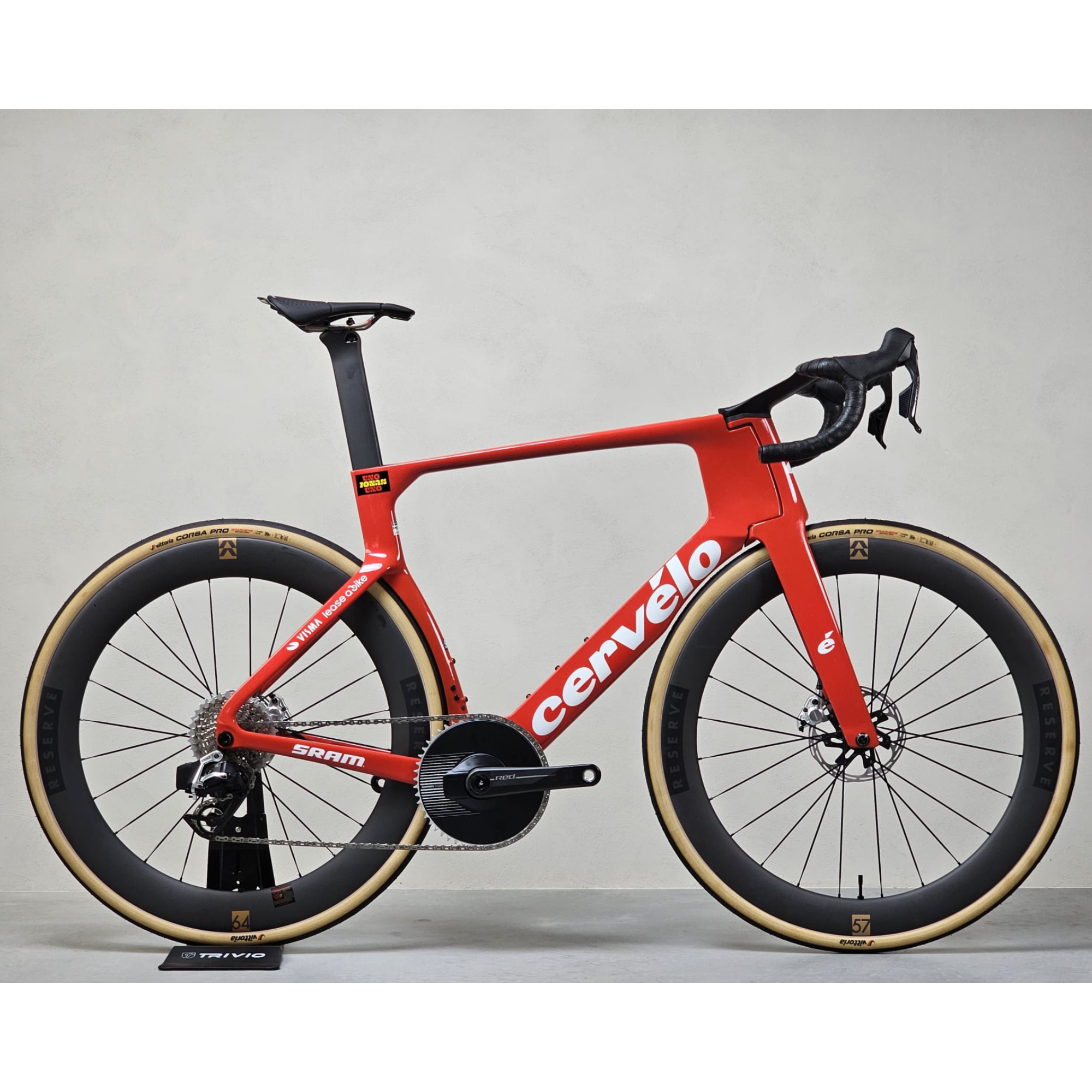 Cervelo S5 La Vuelta Jonas Edition maat 58