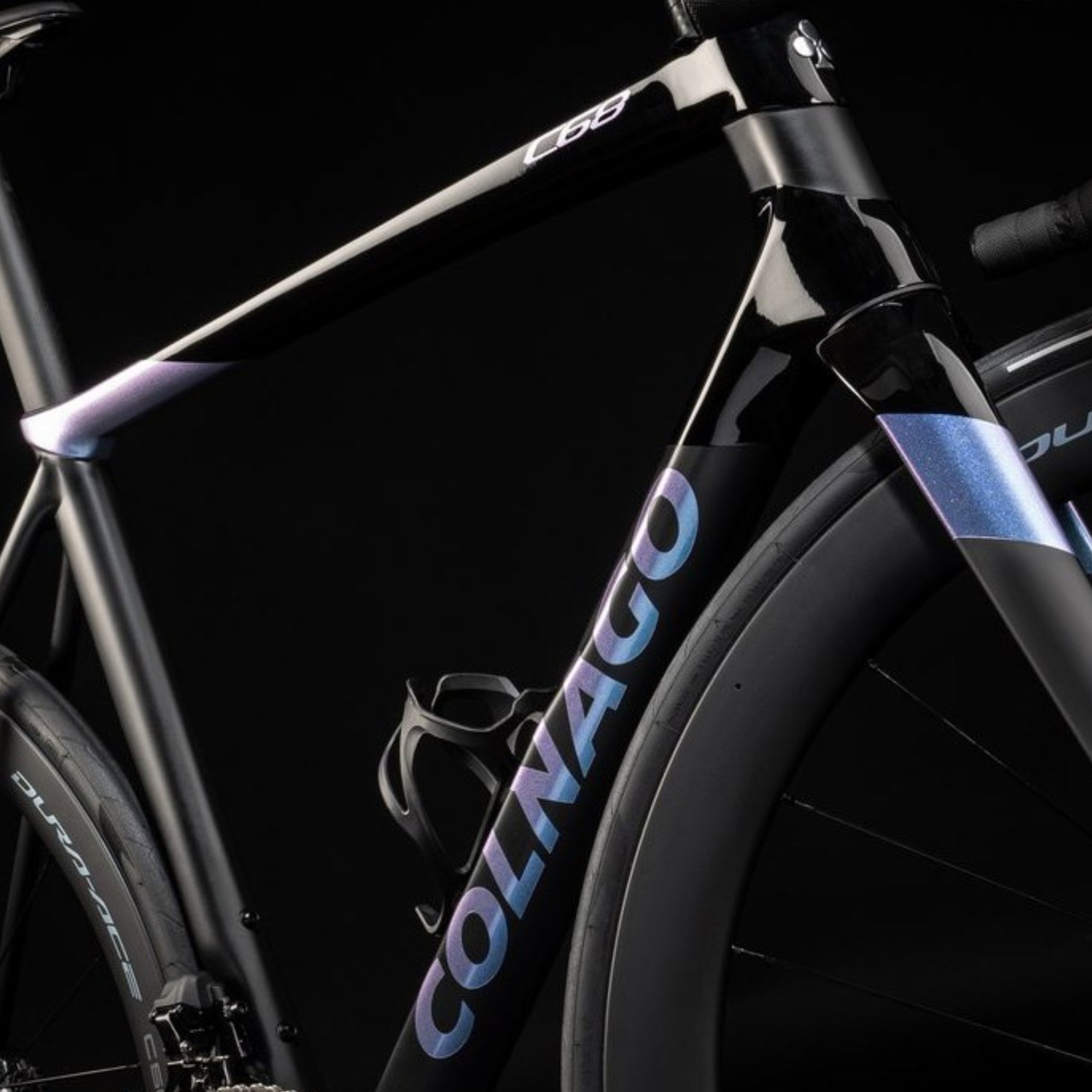 Colnago C68 Road 2024 Disc (Farbe Aurora HRAU) – Komplettaufbau