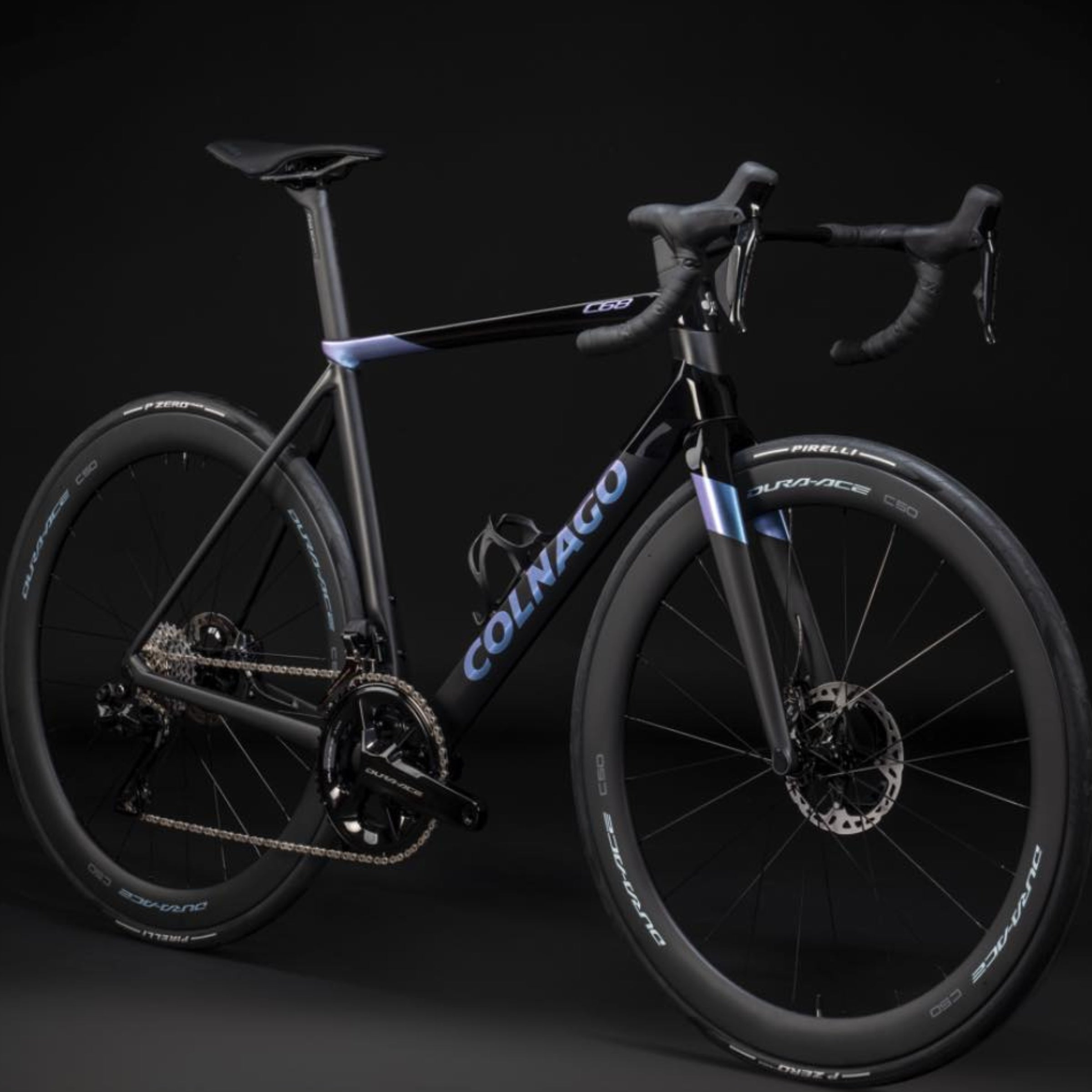 Colnago C68 Road 2024 Disc (Color Aurora HRAU) - Complete build
