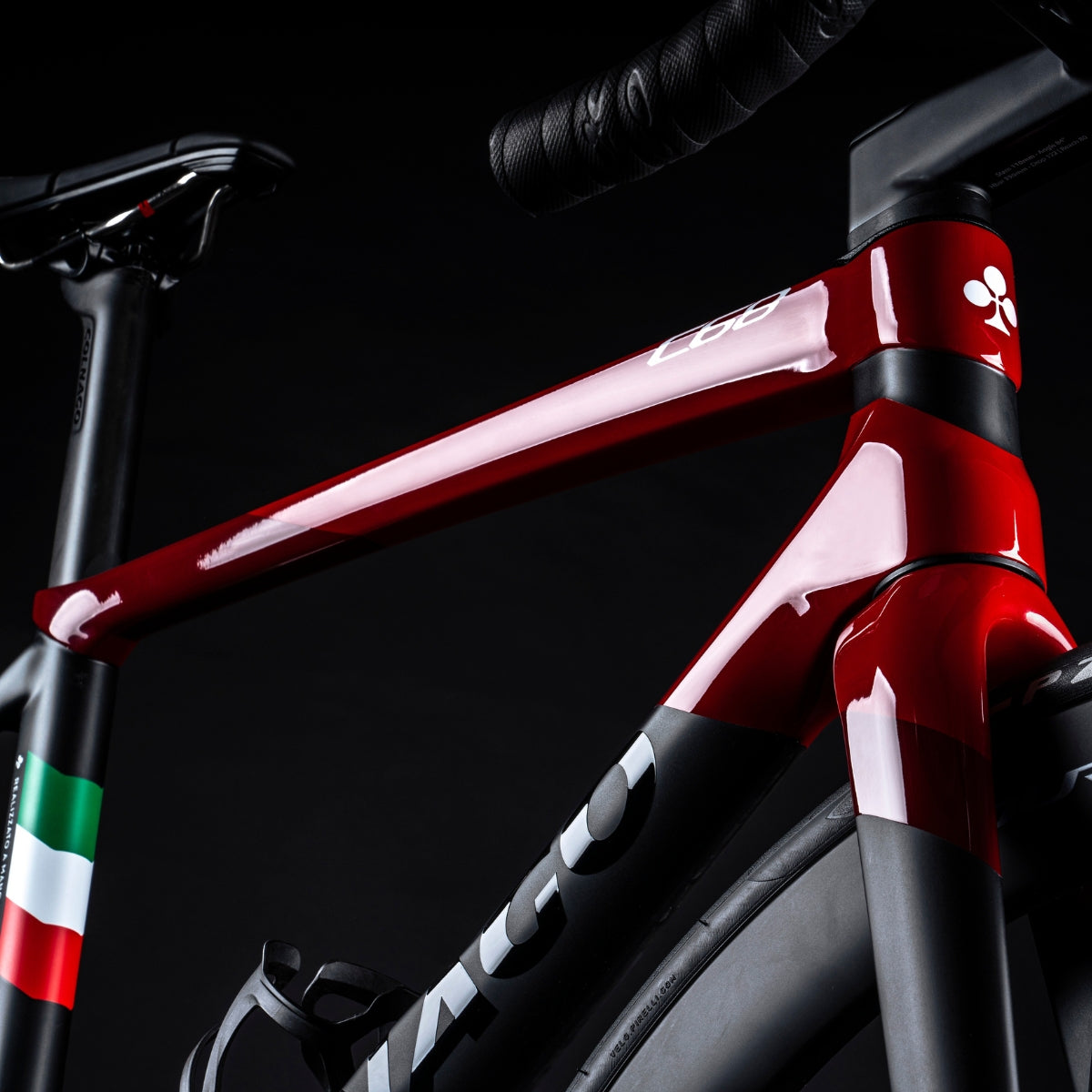 Colnago C68 Road 2024 Disc (Farbe HRRD) – Komplettaufbau