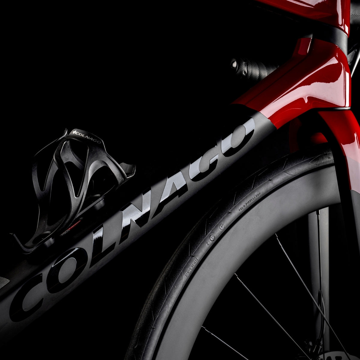 Colnago C68 Road 2024 Disc (Farbe HRRD) – Komplettaufbau