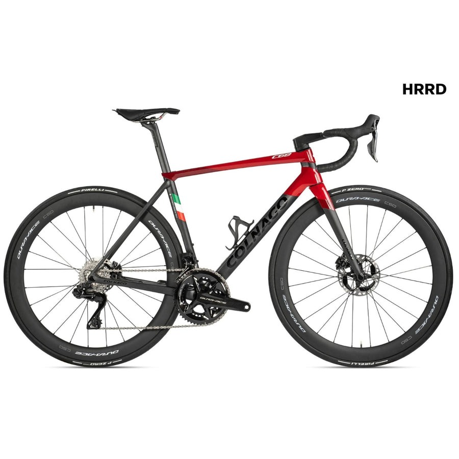 Colnago C68 Road 2024 Disc (Farbe HRRD) – Komplettaufbau