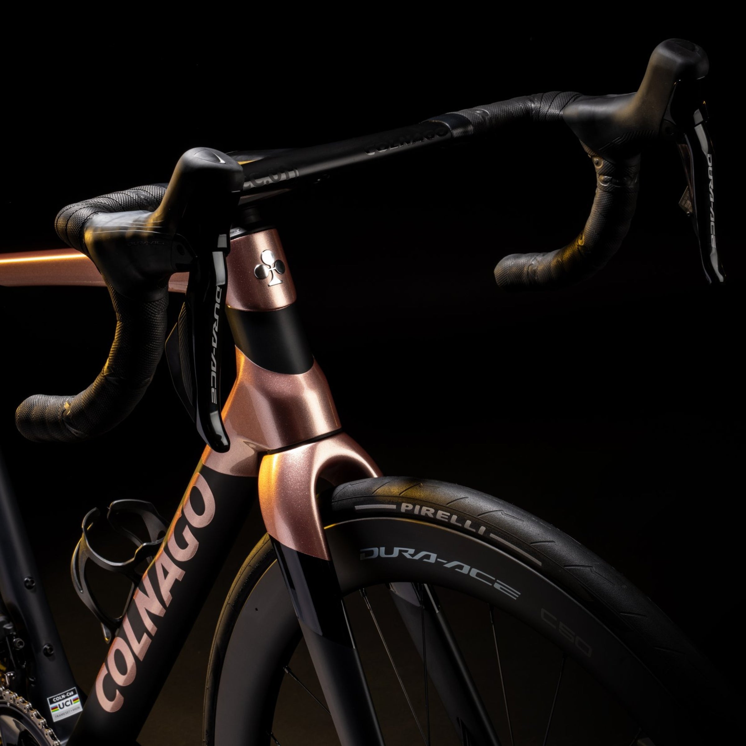 Colnago C68 Road 2024 Disc (Farbe HRRG) – Komplettaufbau