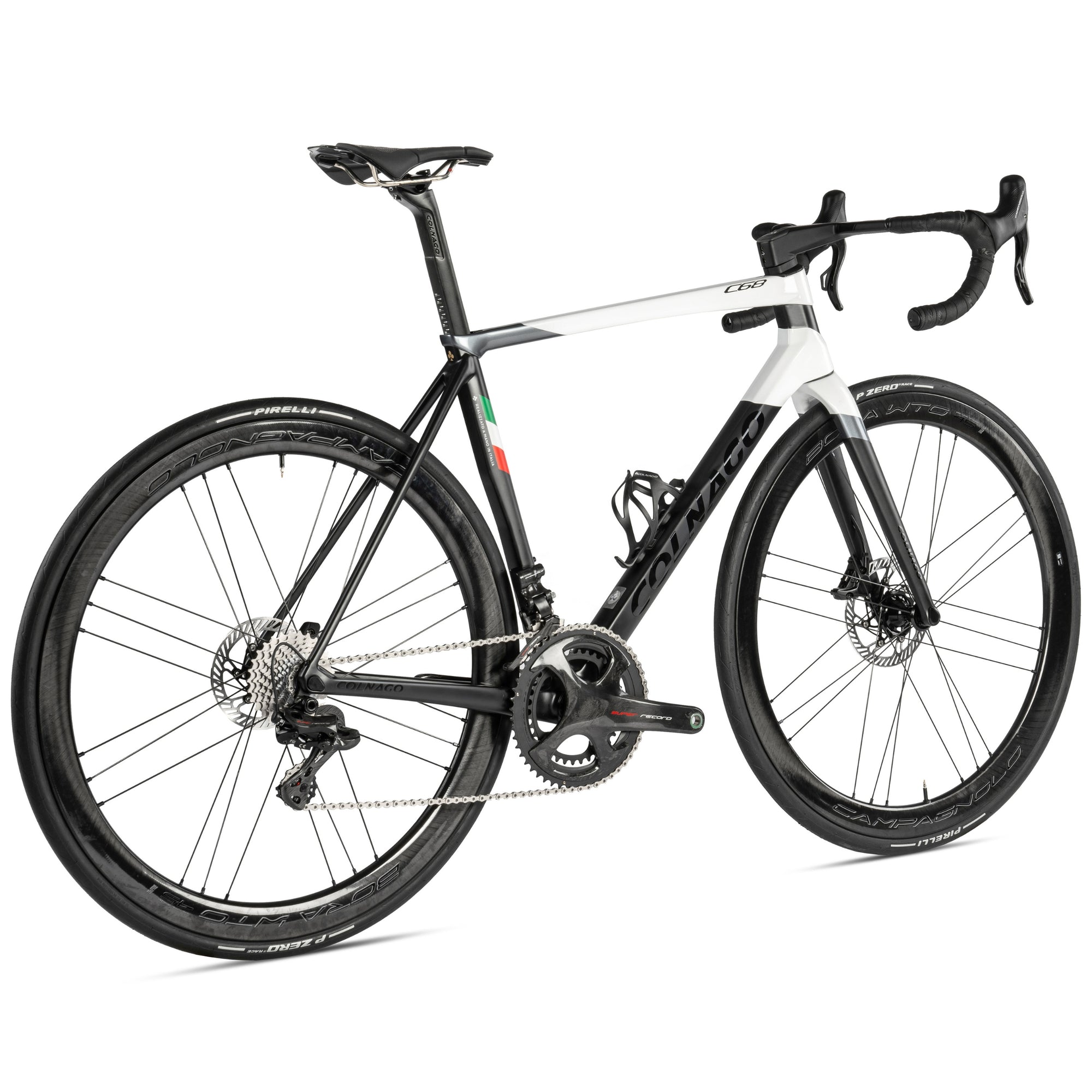 Colnago C68 Road 2024 Disc (Farbe HRWH) – Komplettaufbau