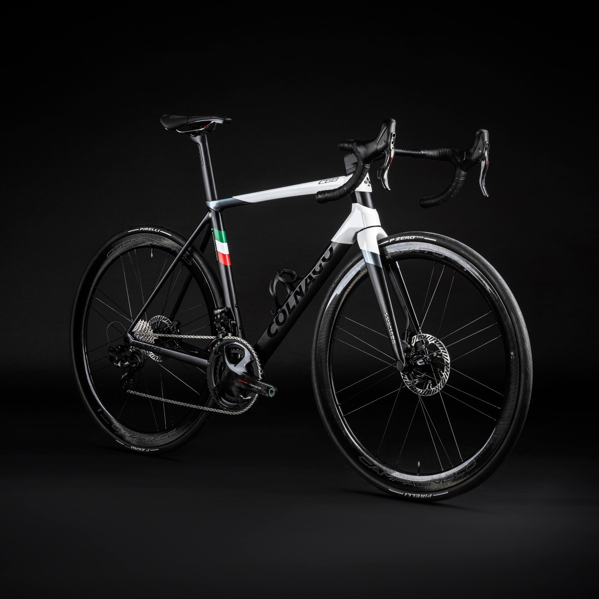Colnago C68 Road 2024 Disc (Farbe HRWH) – Komplettaufbau