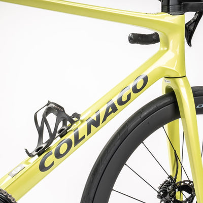 Colnago V4Rs Disc 2024 (Kleur RVLM geel) - Complete bouw