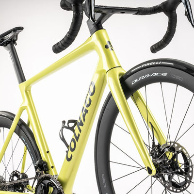 Colnago V4Rs Disc 2024 (Color RVLM yellow) - Complete construction