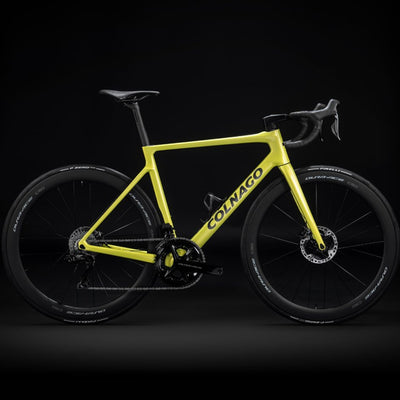 Colnago V4Rs Disc 2024 (Color RVLM yellow) - Complete construction