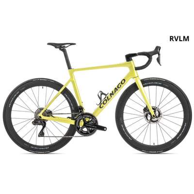 Colnago V4Rs Disc 2024 (Kleur RVLM geel) - Complete bouw