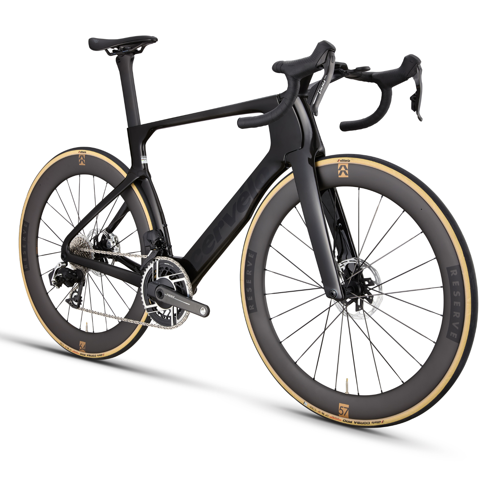 Cervélo S5 Ultegra Di2 (Kleur: Five Black / zwart) racefiets - Complete bouw