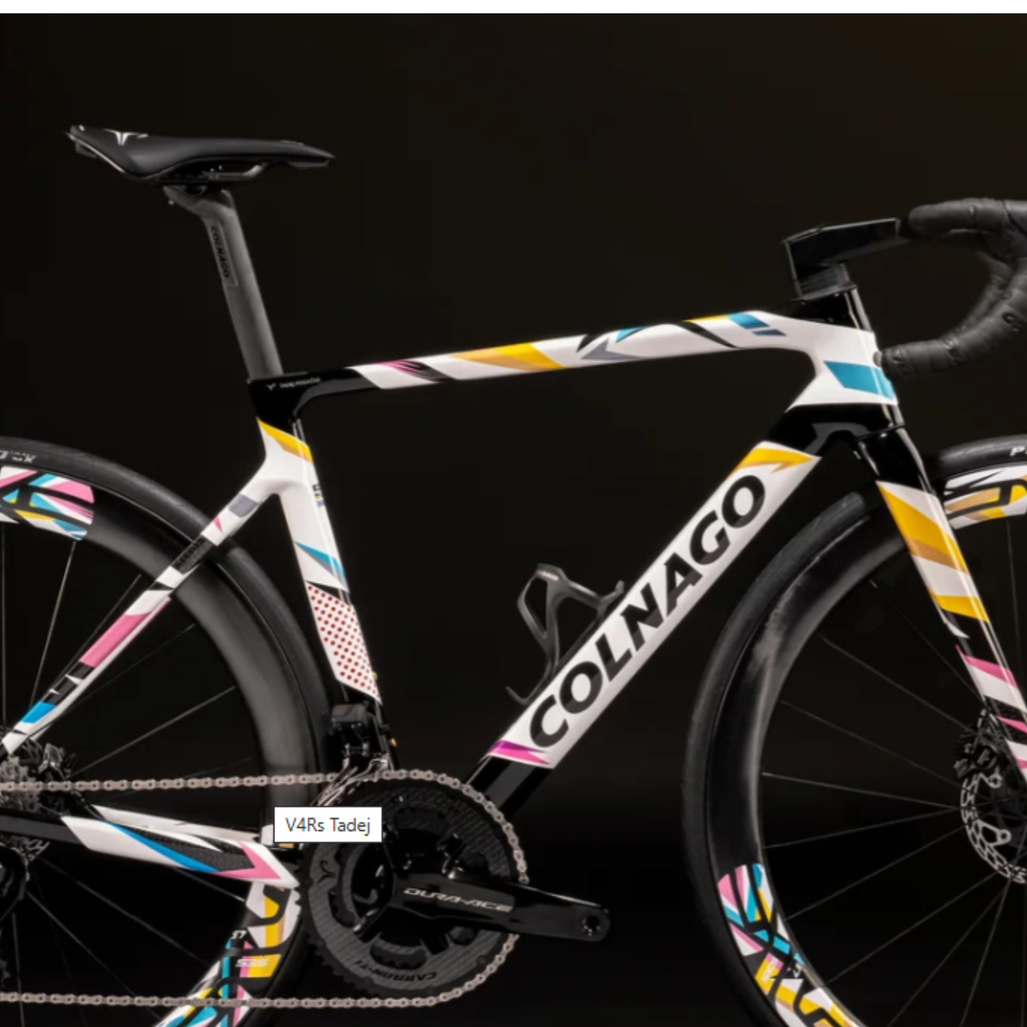 Colnago V4Rs Limited Edition Tadej thebikebroker