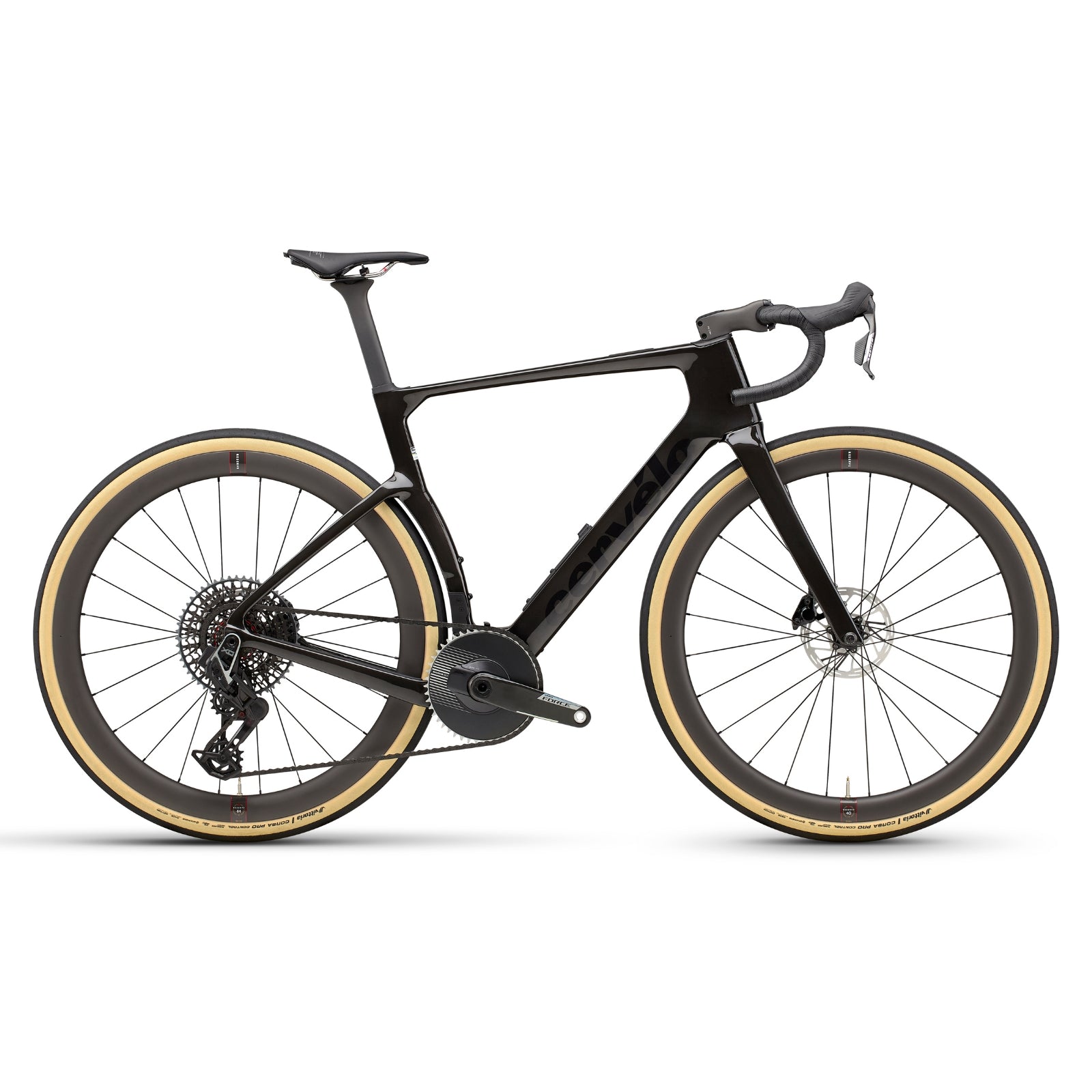 Cervélo Aspero-5 Force AXS 1 (Kleur Five Black / zwart) Gravel Bike - Complete bouw