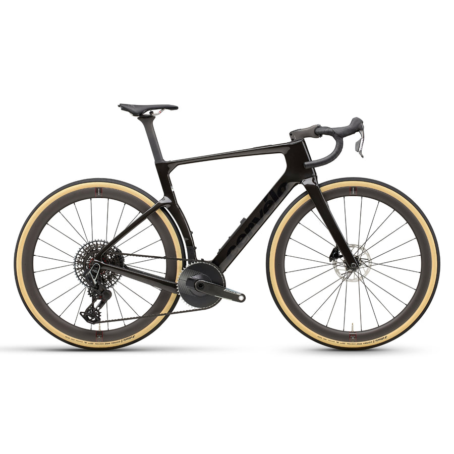 Cervélo Aspero-5 Force AXS 1 (Farbe Five Black) Gravelbike – Komplettaufbau 