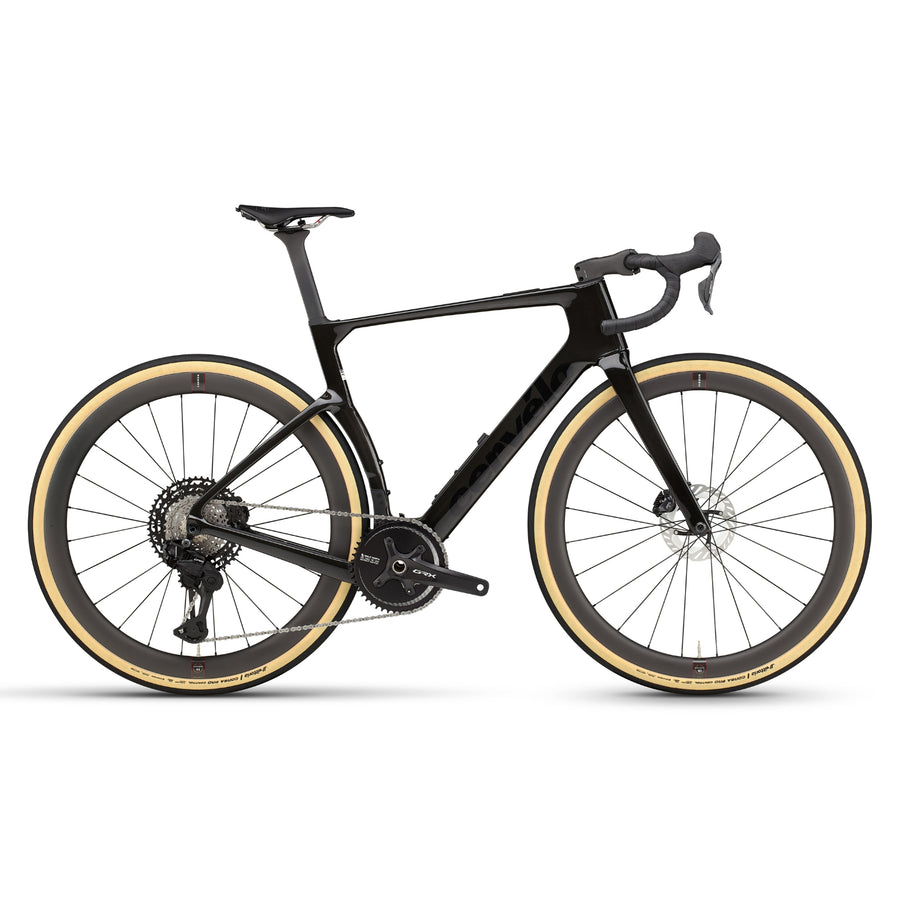 Cervélo Aspero-5 GRX RX825 Di2 1 (Farbe Five Black / schwarz) Gravelbike - Komplettaufbau