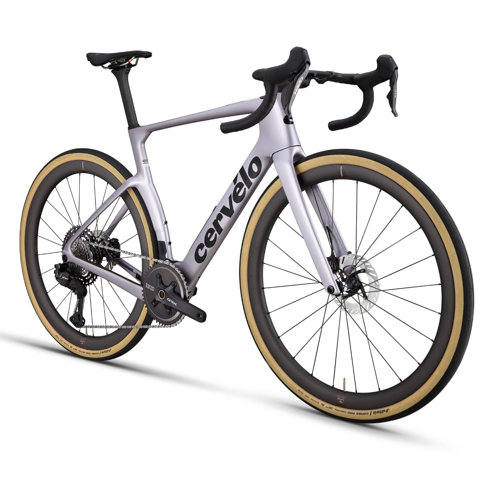 Cervélo Aspero-5 GRX RX825 Di2 1 (Kleur Royal Mercury / grijs) Gravel Bike - Complete bouw