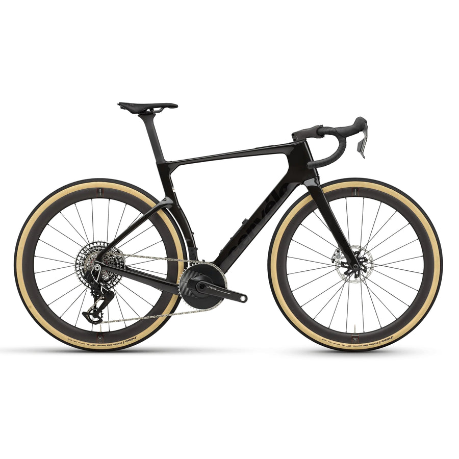 Cervélo Aspero-5 Red AXS 1 (Farbe Five Black) Gravelbike – Komplettaufbau 