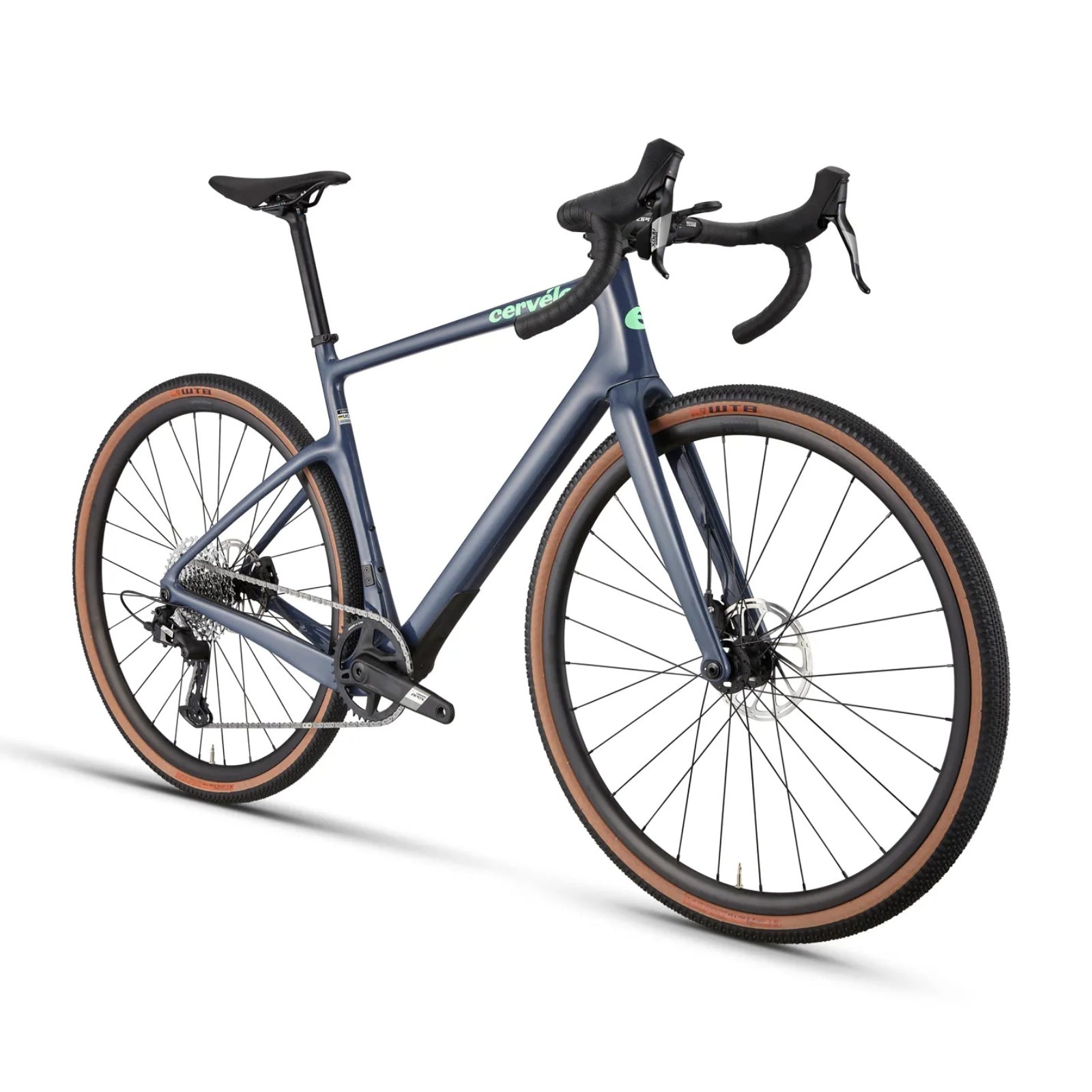 Cervélo Aspero Apex XPLR 1 (Kleur Woodsmoke/donkerblauw) Gravel Bike - Complete bouw