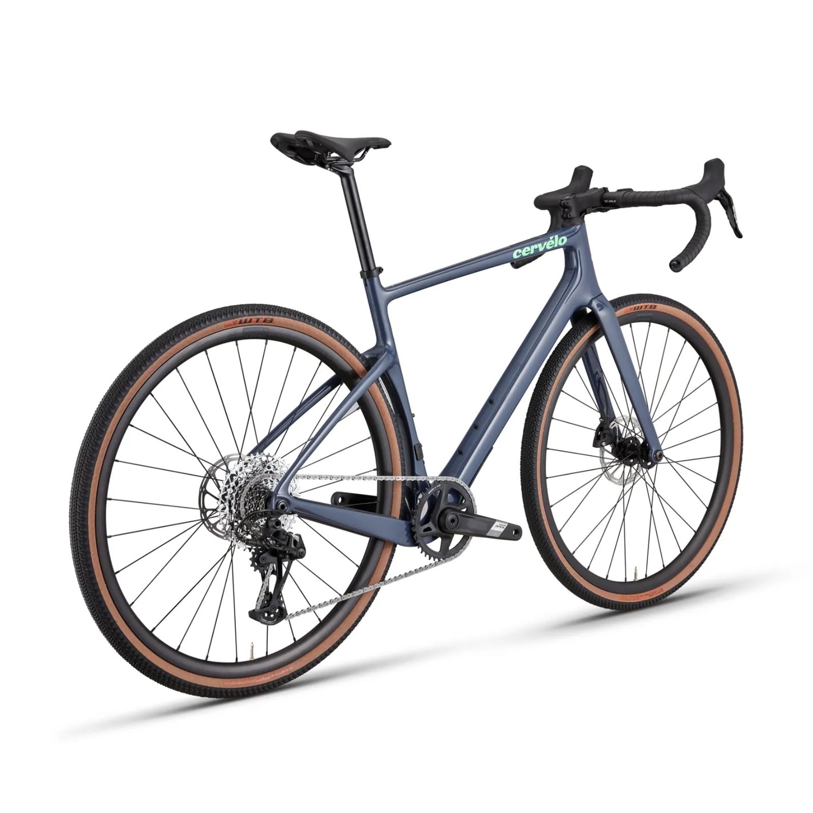 Cervélo Aspero Apex XPLR 1 (Kleur Woodsmoke/donkerblauw) Gravel Bike - Complete bouw