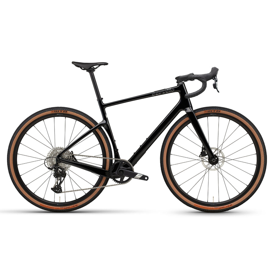 Cervélo Aspero Apex XPLR 1 (Farbe Schwarz/Anthrazit/Schwarz) Gravelbike – Komplettaufbau