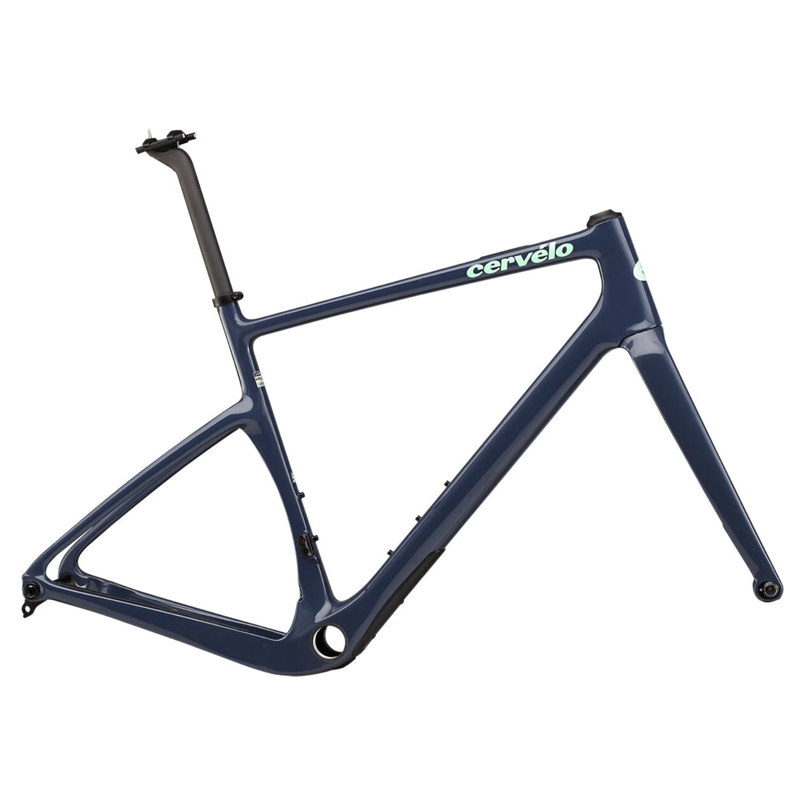 Cervélo Aspero frameset (Color Woodsmoke/dark blue) 
