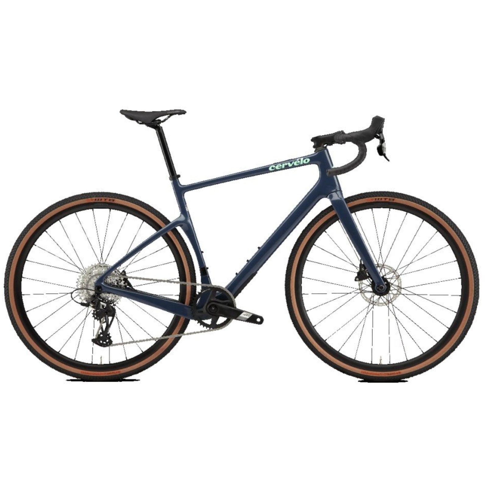 Cervélo Aspero GRX RX610 (Kleur Woodsmoke/donkerblauw) Gravel Bike - Complete bouw