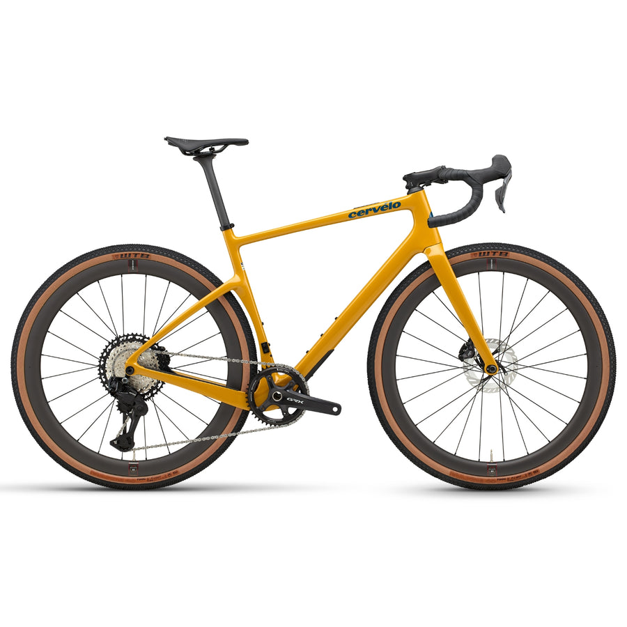 Cervélo Aspero GRX RX825 Di2 (Farbe Marigold/Gelb) Gravelbike – Komplettkonstruktion