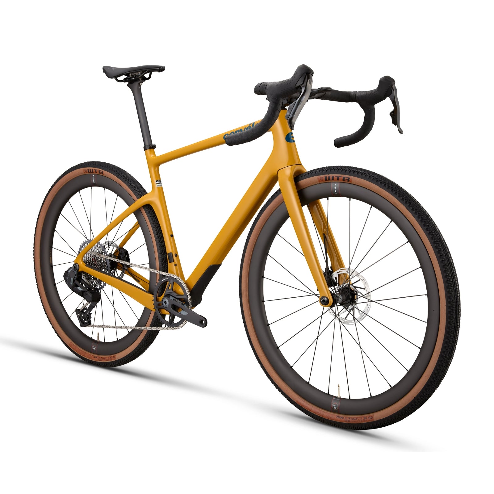 Cervélo Aspero Rival XPLR AXS 1 (Kleur Marigold/Geel) Gravel Bike - Complete bouw