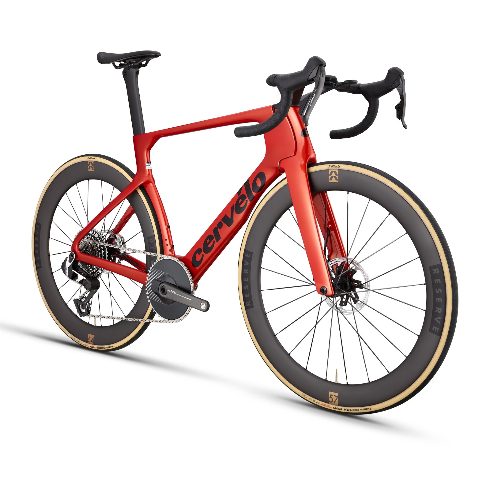Cervélo S5 Red XPLR AXS 1 (Kleur: Carnelian / rood) racefiets - Complete bouw