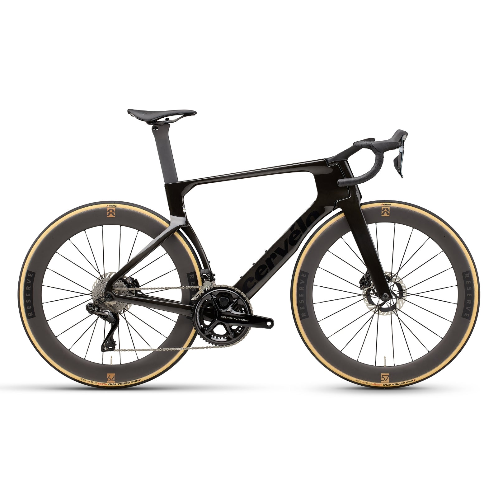 Cervélo S5 Force AXS (Kleur: Five Black / zwart) racefiets - Complete bouw