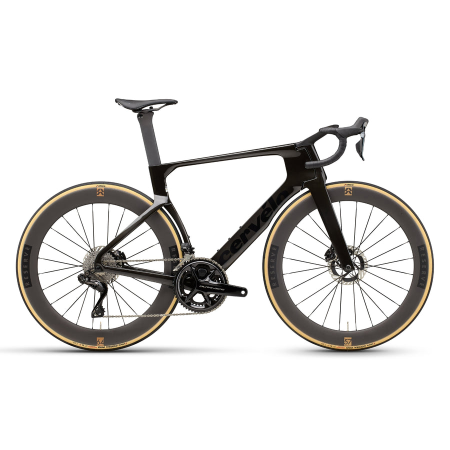 Cervélo S5 Force AXS (Farbe: Five Black) Rennrad - Komplettaufbau