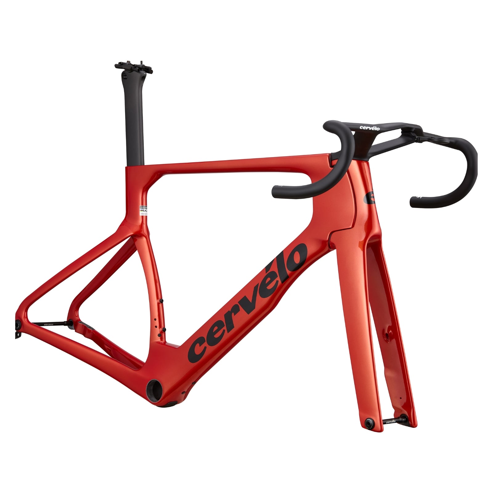 Cervélo S5 frameset (Kleur Carnelian / rood)
