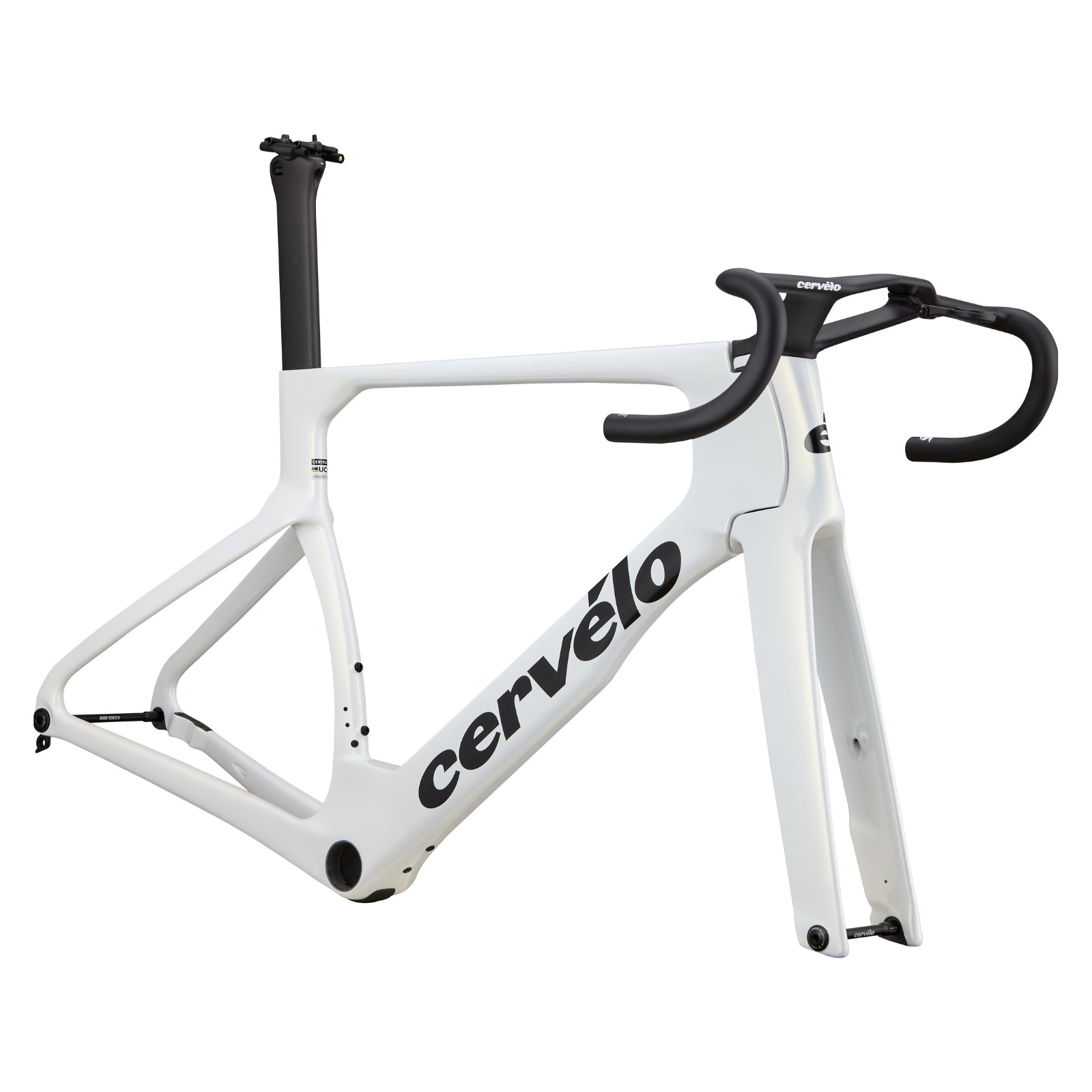 Cervélo S5 frameset (Kleur Lithium White / wit)