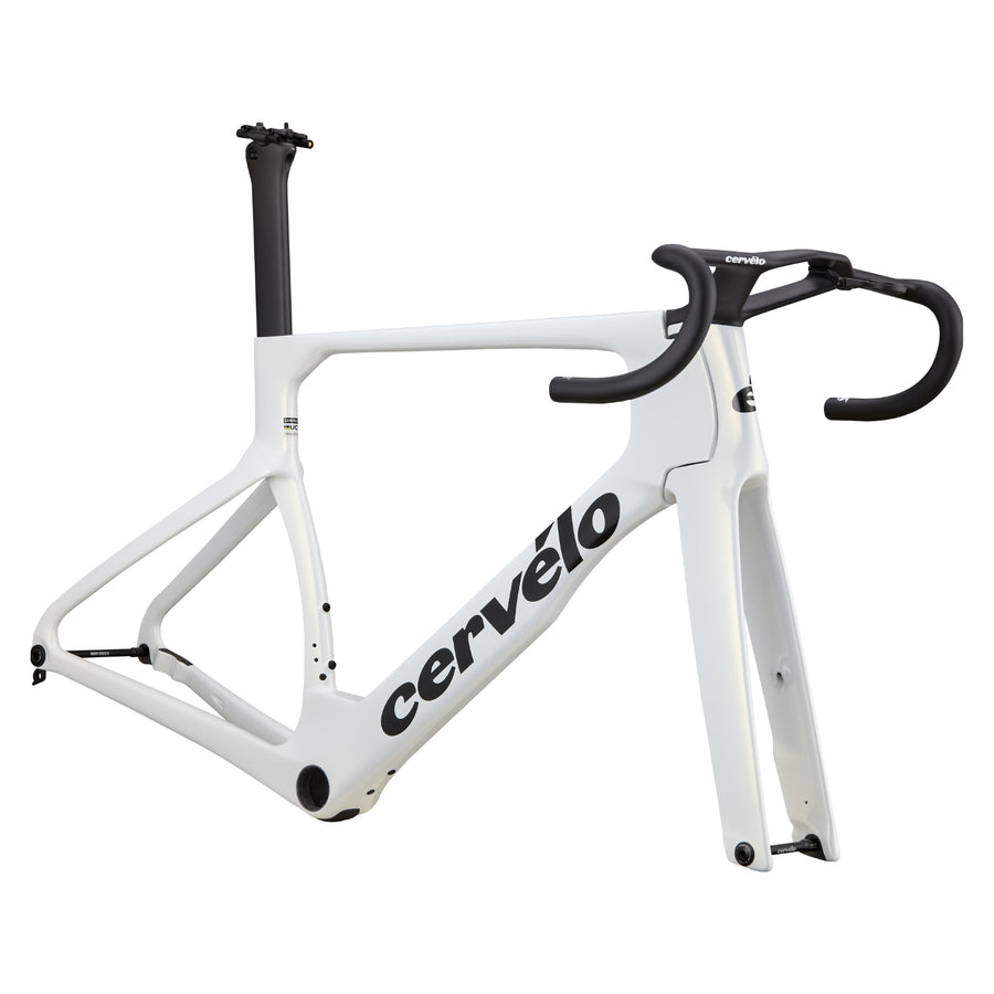 Cervélo S5 frameset (Kleur Lithium White / wit)