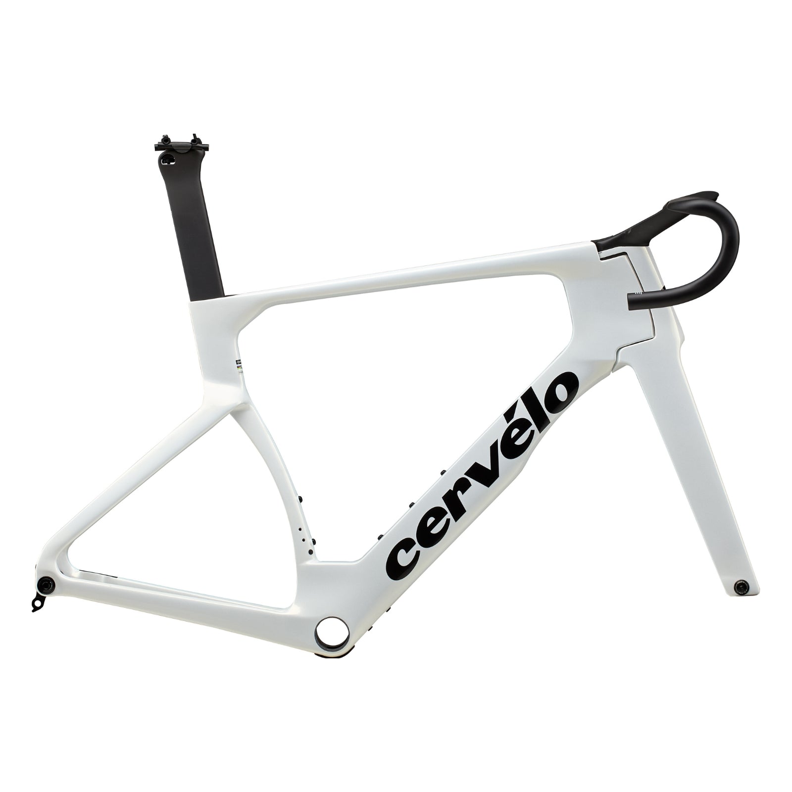 Cervélo S5 frameset (Kleur Lithium White / wit)