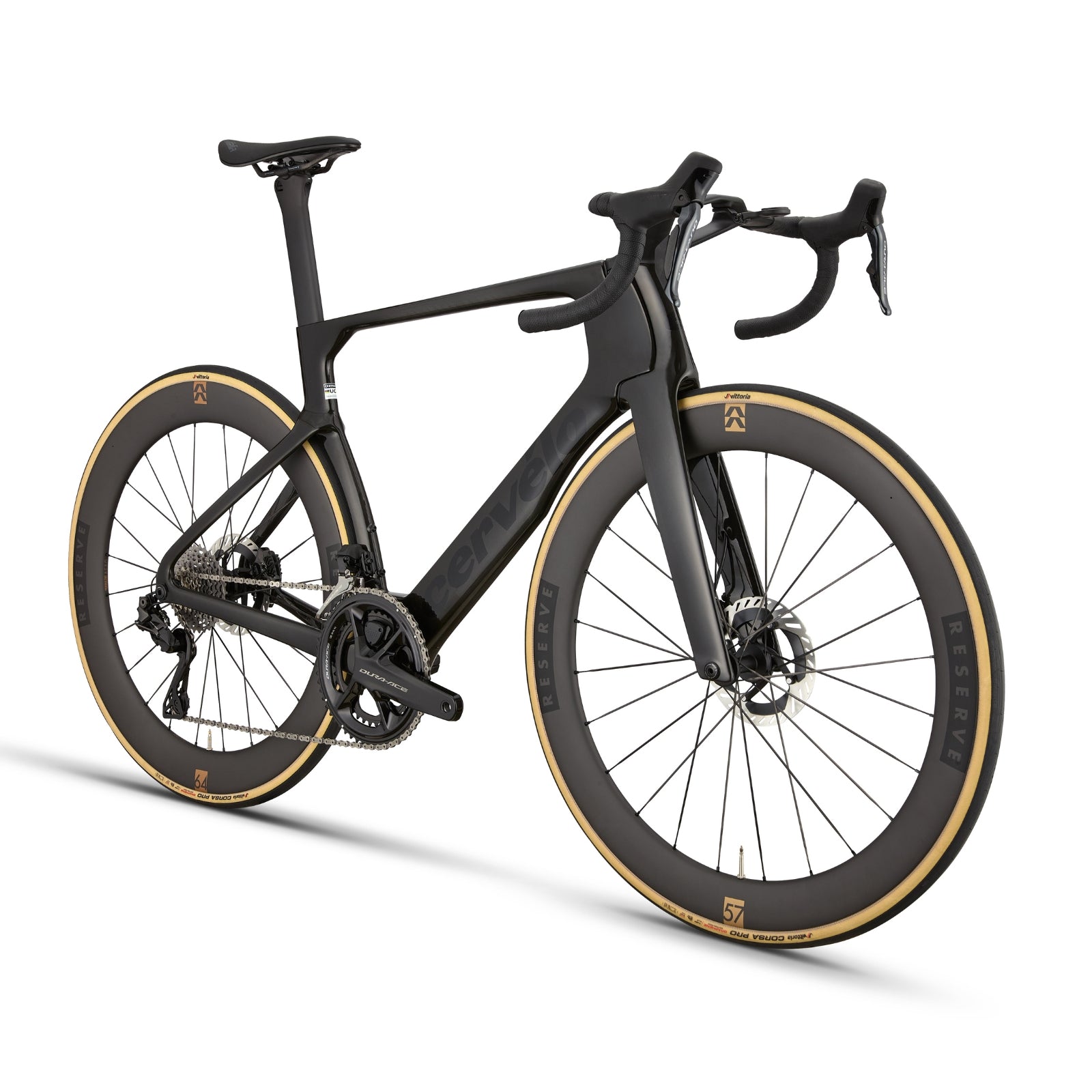 Cervélo S5 Dura-Ace Di2 (Kleur: Five Black / zwart) racefiets - Complete bouw
