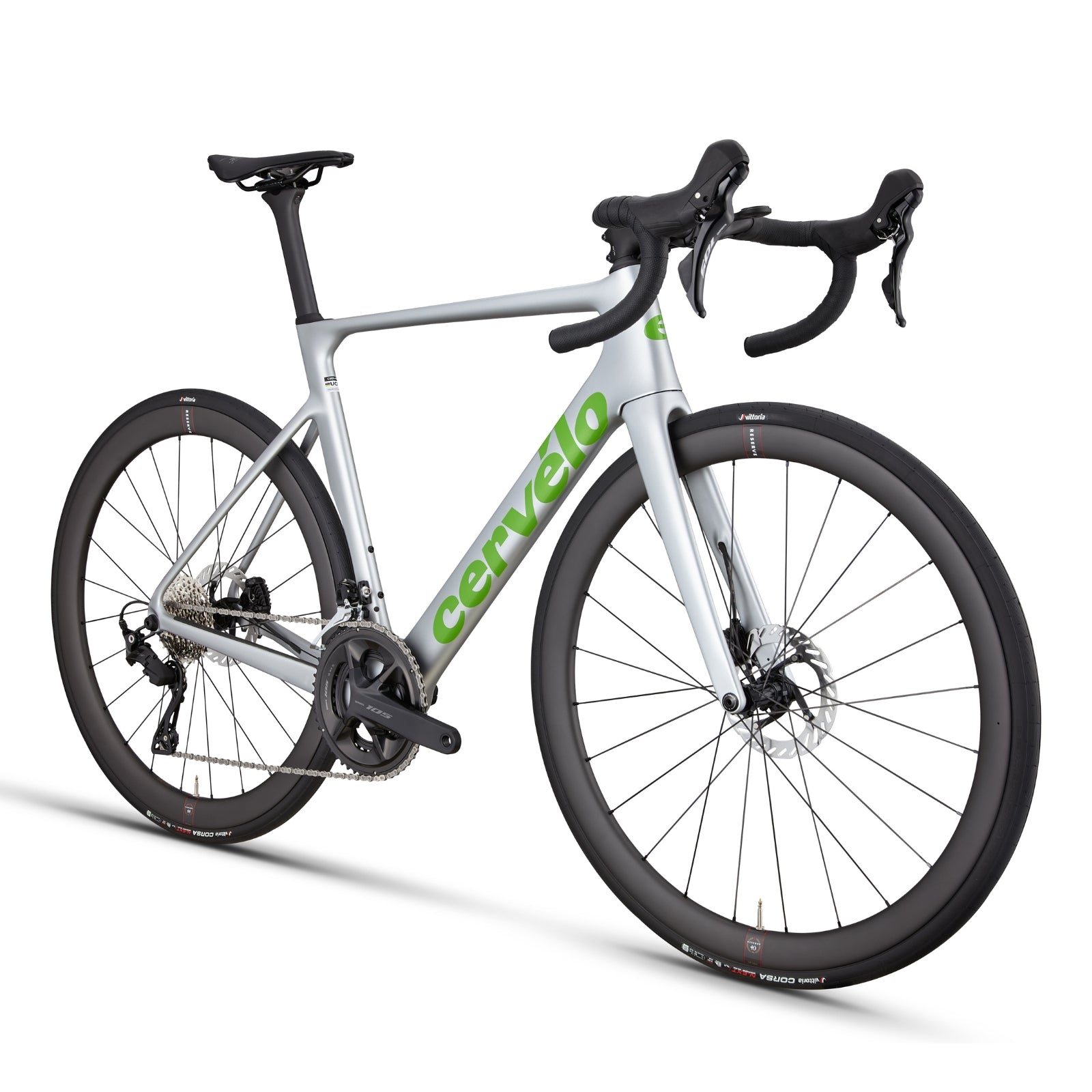 Cervélo Soloist 105 Race (Kleur Serpentine / wit) Racefiets - Complete bouw