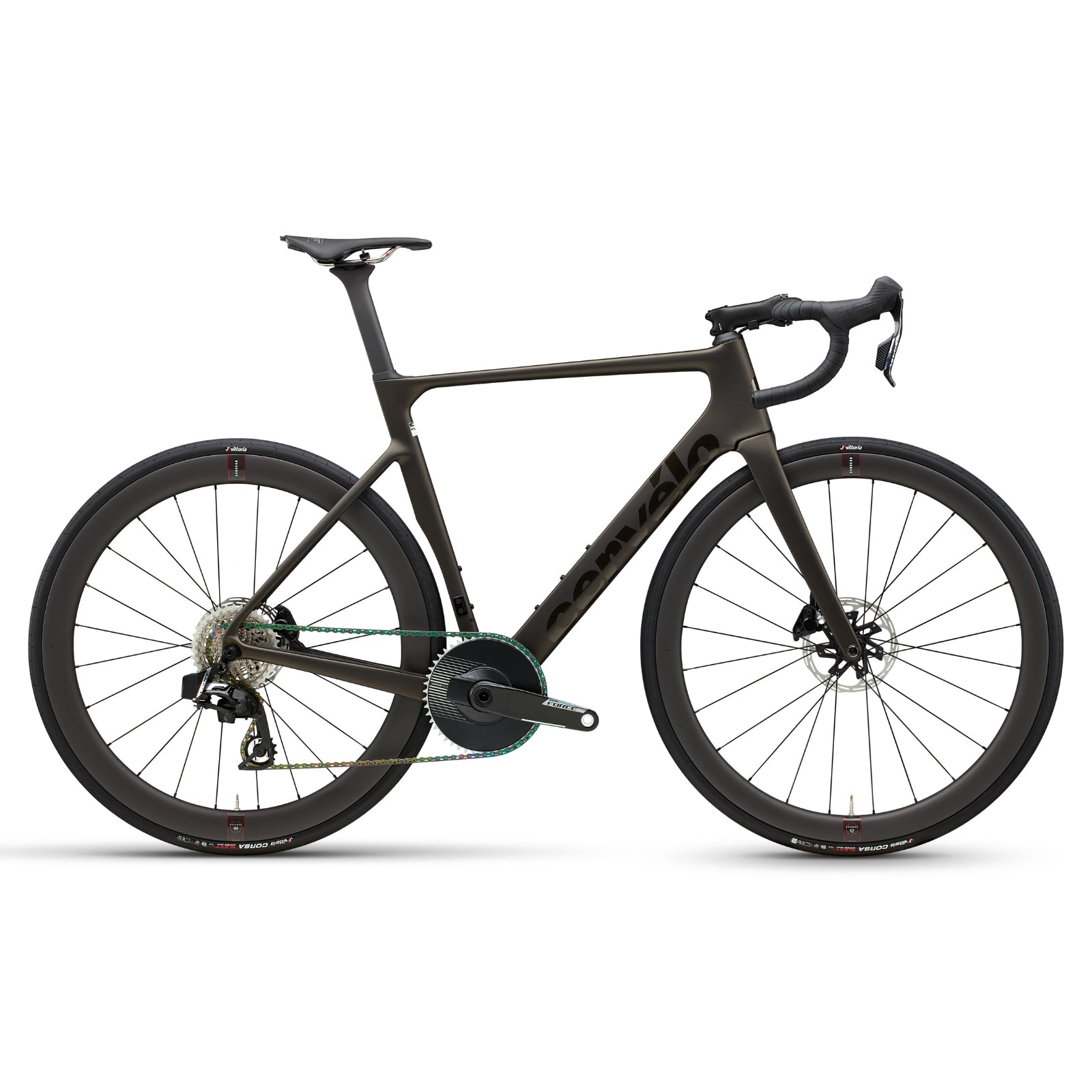 Cervélo Soloist Force AXS 1 (Kleur Dark Slate / zwart) Racefiets - Complete bouw