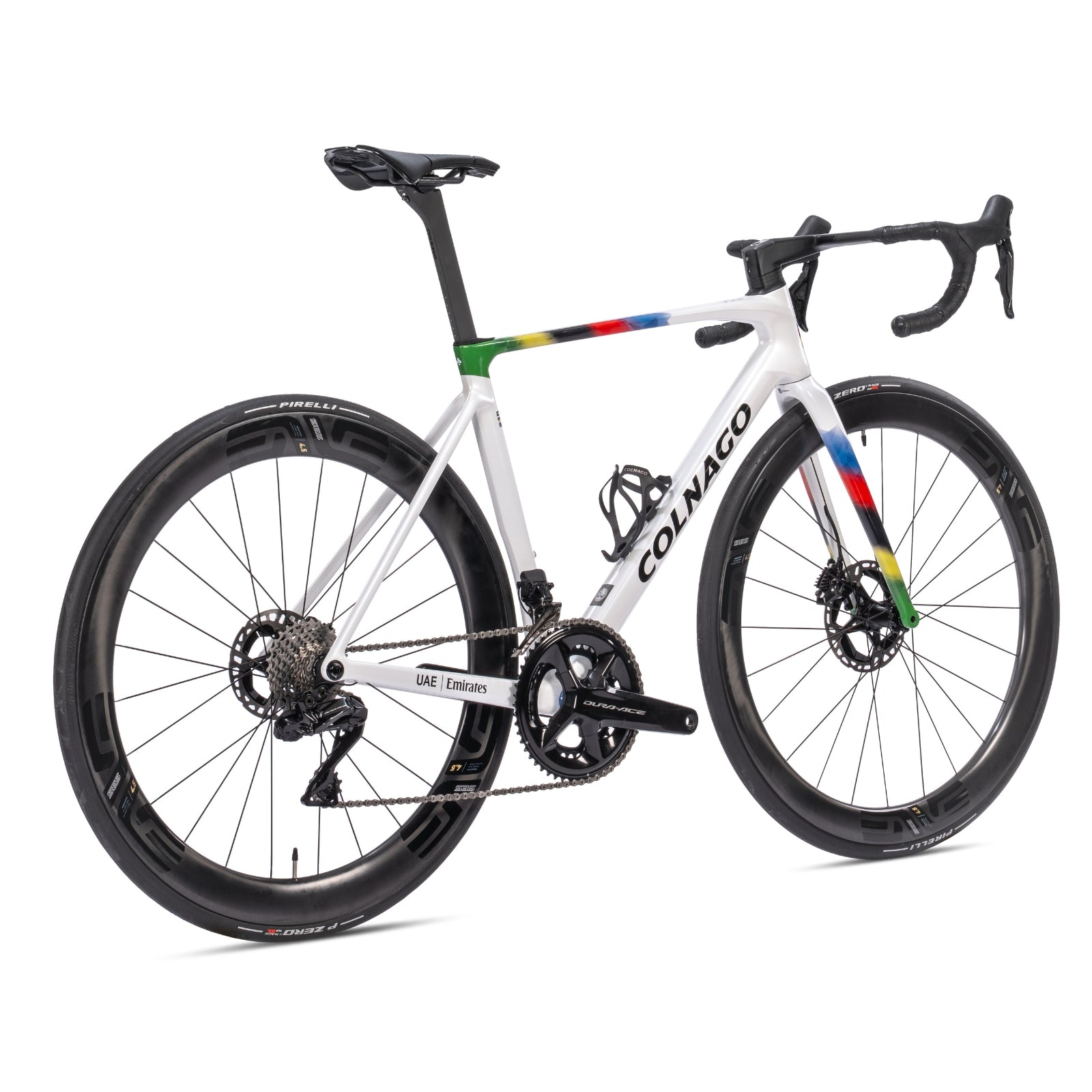 Colnago V5Rs (Kleur VRWC wit/regenboog) - Complete bouw
