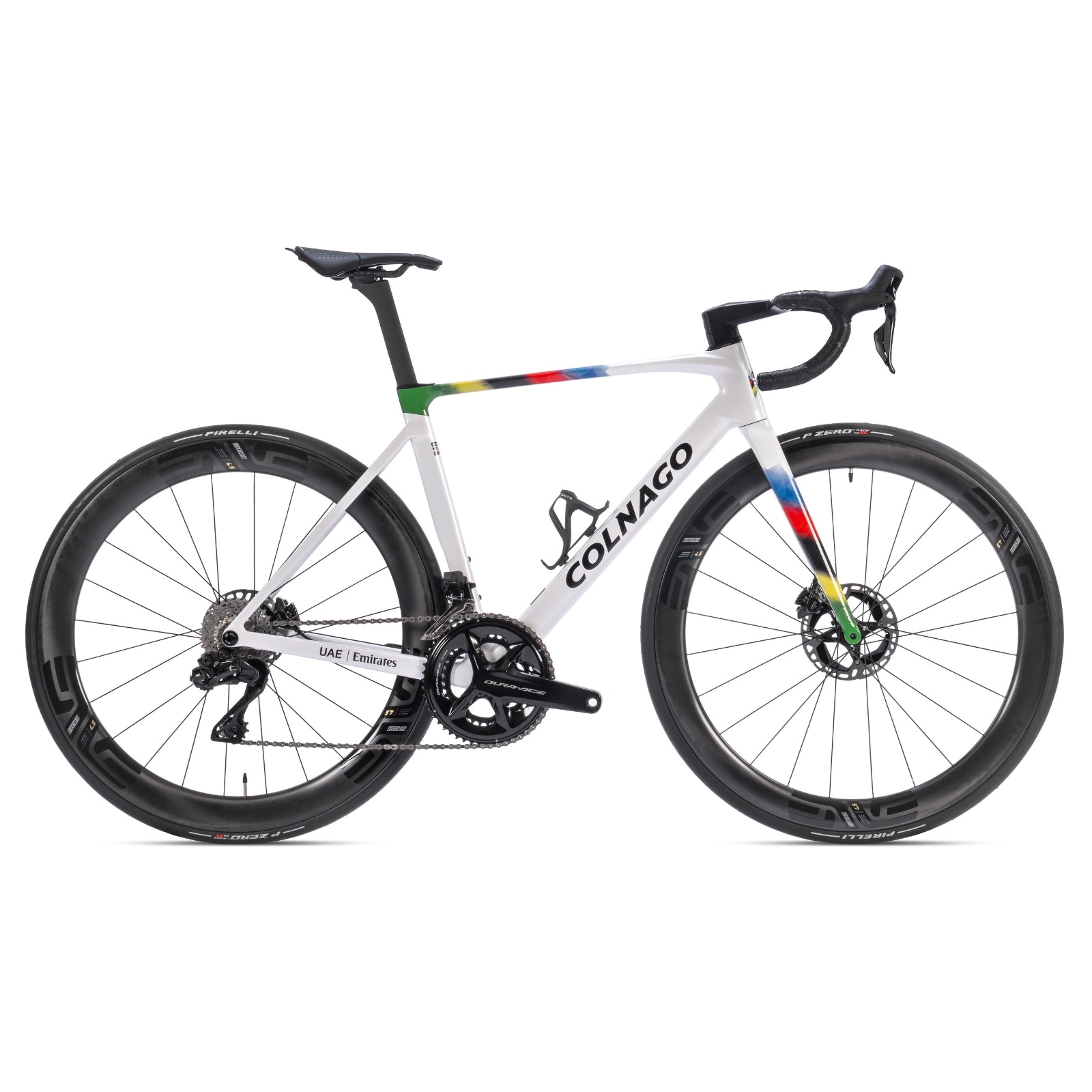 Colnago V5Rs (Kleur VRWC wit/regenboog) - Complete bouw