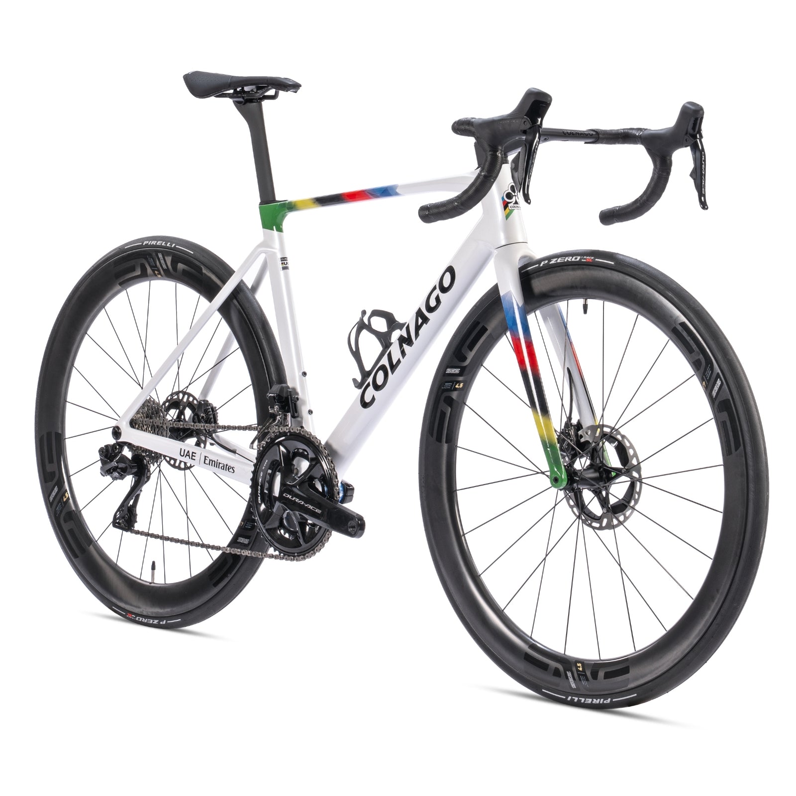 Colnago V5Rs (Kleur VRWC wit/regenboog) - Complete bouw