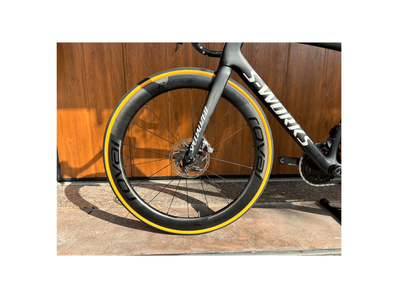 Specialized tarmac wheel sale size